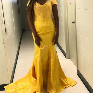 Yellow Prom/Formal Dress